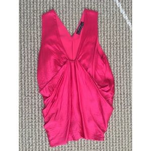 Natural %100 silk pink top Club Monaco